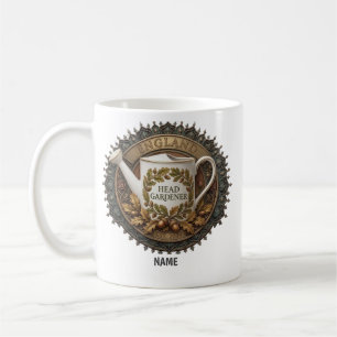 Head Gardener   Personalised British Heritage Wate Coffee Mug