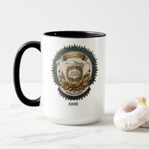 Head Gardener Personalised British Heritage Wate Mug