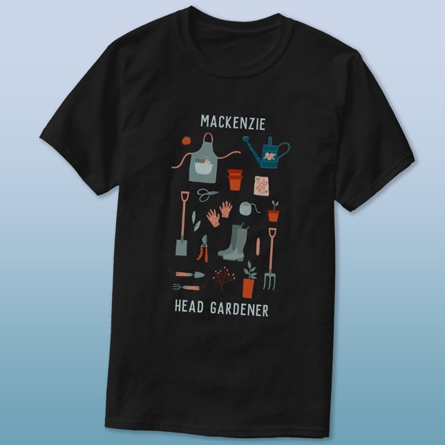 Head Gardener Personalised T-Shirt (Creator Uploaded)