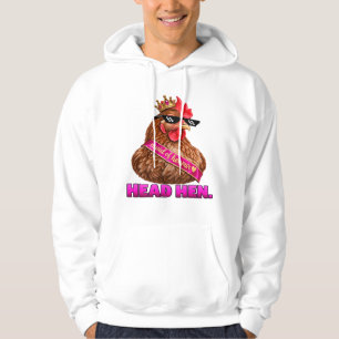 Head Hen - Maid of Honour Hen Design Hoodie
