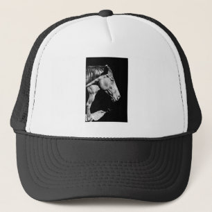 head horse's leg trucker hat