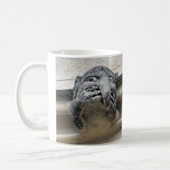 Head-in-hands gargoyle mug (Left)