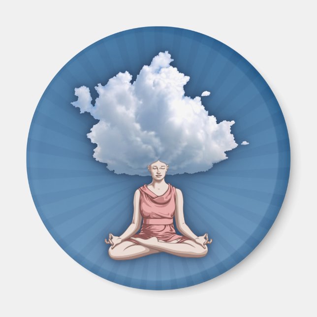 Head in the Clouds Magnet (Front)