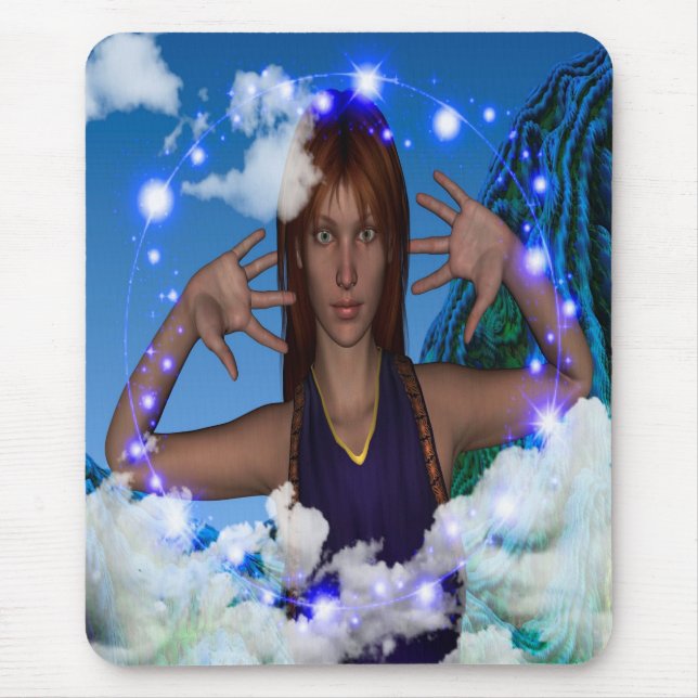 Head in the Clouds Mouse Mat (Front)