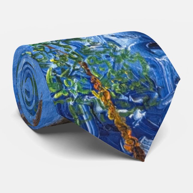 Head in the Clouds Necktie (Rolled)