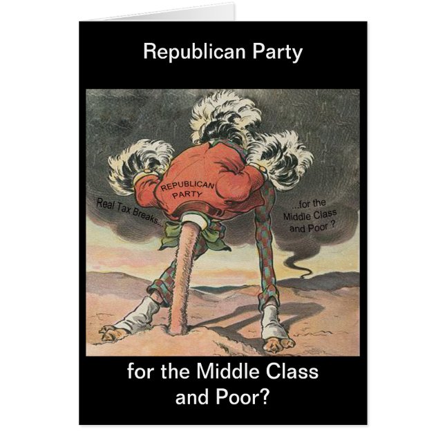 Head in the Sand Republican Party (Front)