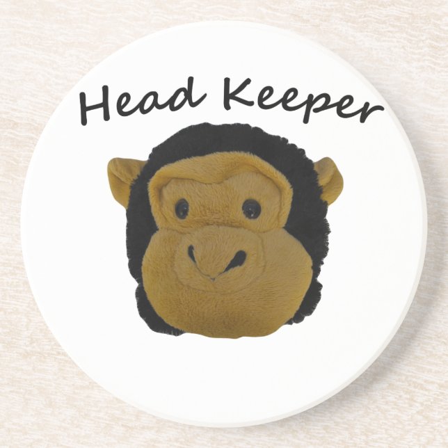 Head Keeper-Lapel Buttons Coaster (Front)