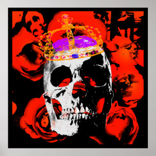 Head King. Canvas, wall art, poster