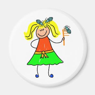 Head Lice Kid Magnet