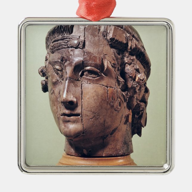 Head Metal Tree Decoration (Front)