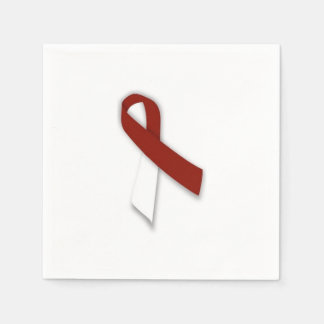 Head & Neck Cancer Ribbon Napkins