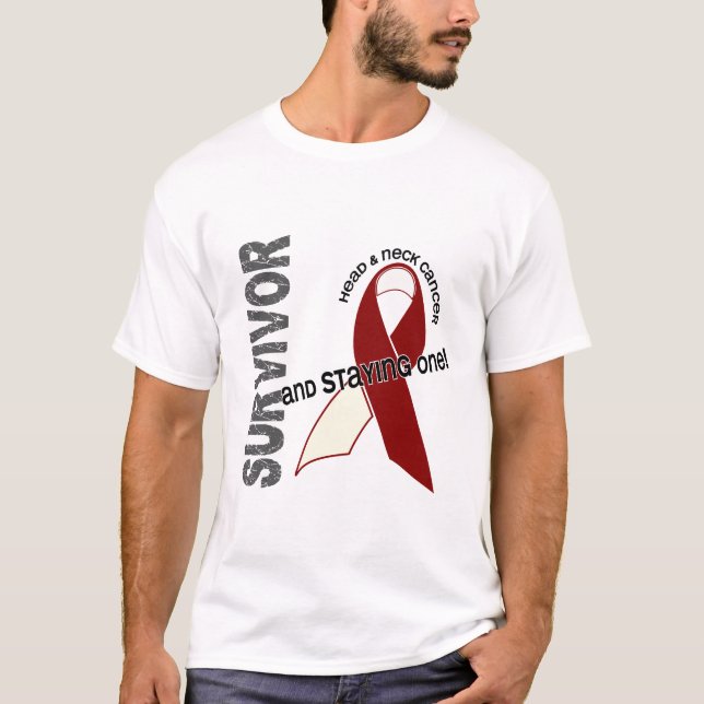HEAD NECK CANCER Survivor 1 T-Shirt (Front)