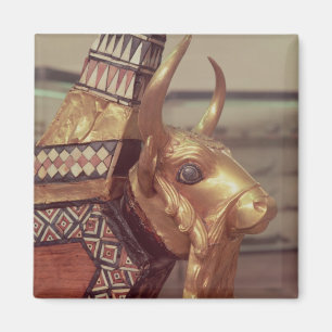 Head of a bull, decoration from a harp 2 magnet