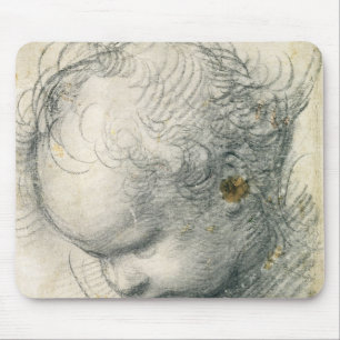 Head of a Cherub Mouse Mat