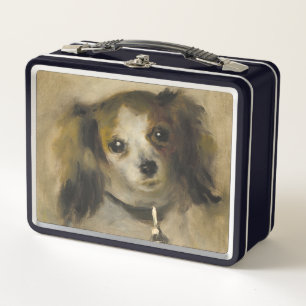 Head of a Dog, 1870 (oil on canvas) Metal Lunch Box
