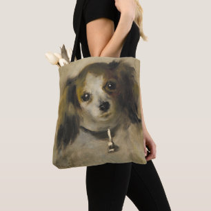 Head of a Dog, 1870 (oil on canvas) Tote Bag