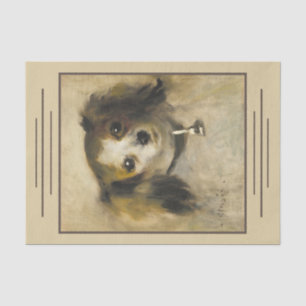 Head of a dog, Auguste Renoir Art Decoupage Tissue Paper