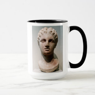 Head of a goddess, 4th century B.C. Mug