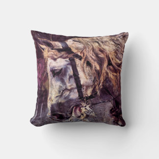 Head of a Horse by Giovanni Boldini, Vintage Art Cushion