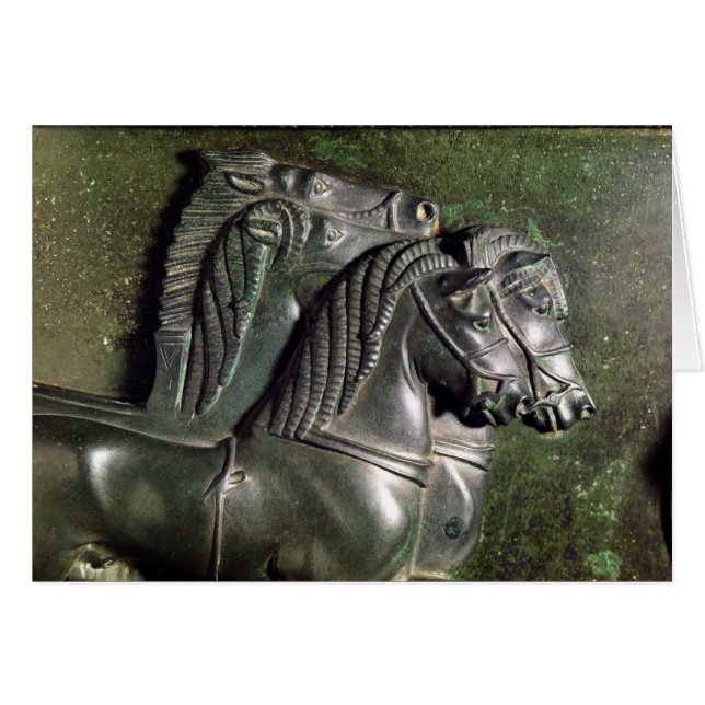 Head of a horse from a quadriga (Front Horizontal)
