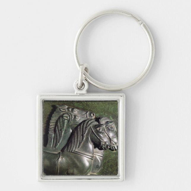 Head of a horse from a quadriga key ring (Front)