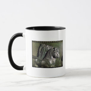 Head of a horse from a quadriga mug