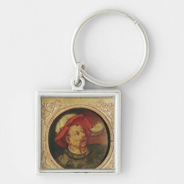 Head of a Lansquenet Key Ring (Front)