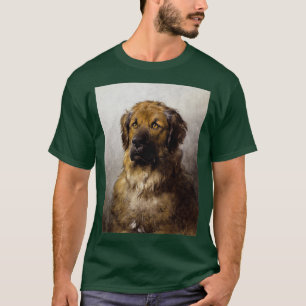 Head of a Leonberger Dog by Otto Eerelman T-Shirt