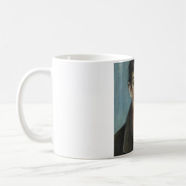 Head of a Man with Red Eyes (L.S. Lowry) Mug (Left)