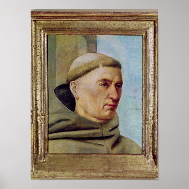 Head of a Monk Poster (Front)