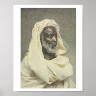 Head of a Moor by Tapiro y Baro Poster