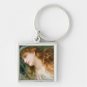 Head of a Nymph Key Ring