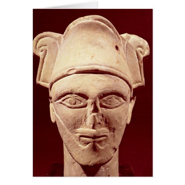 Head of a Semite chief with Egyptian influence (Front)