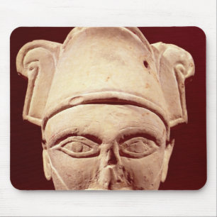 Head of a Semite chief with Egyptian influence Mouse Mat