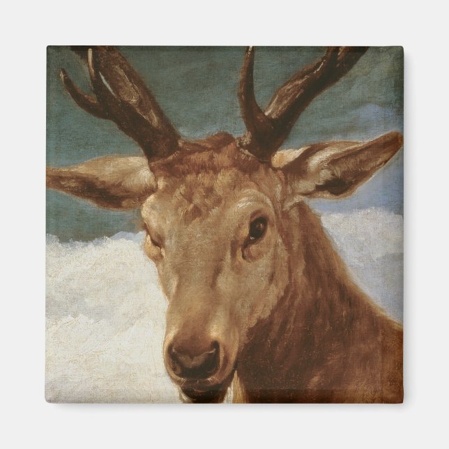 Head of a Stag, 1634 Magnet (Front)