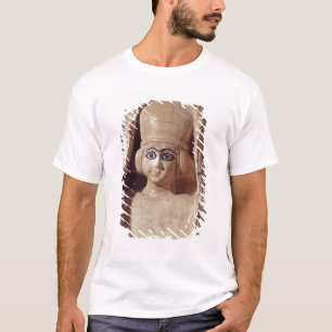 Head of a statue of Ishtar, wearing a T-Shirt