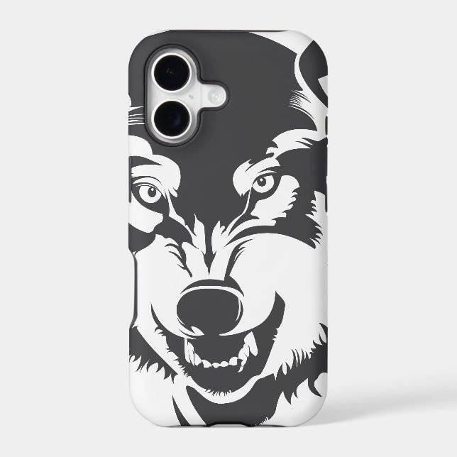 Head of a Wolf (Back)