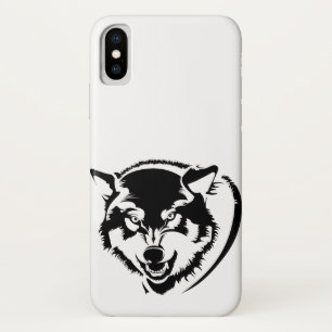 Head of a Wolf iPhone X Case