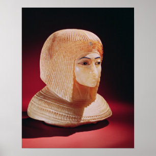 Head of a woman, believed to be Princess Kiya Poster