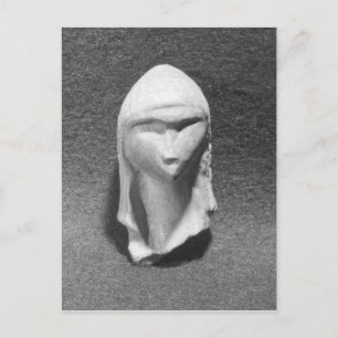 Head of a Woman known as Venus of Brassempouy Postcard
