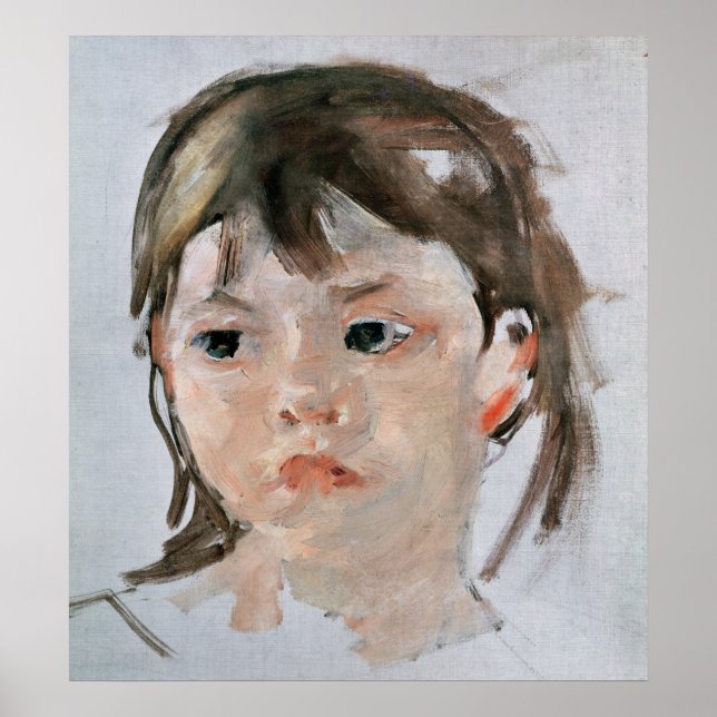 Head of a Young Girl Poster (Front)