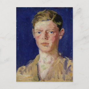 Head of a Young Man Postcard