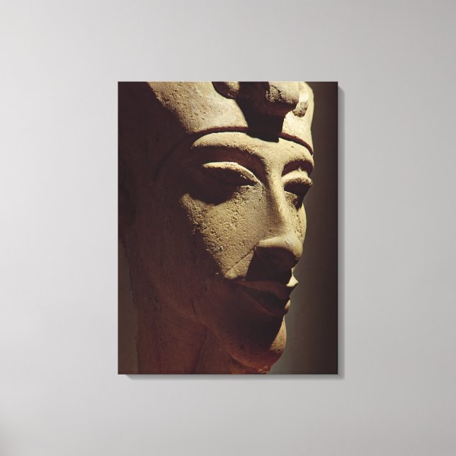 Head of Amenophis IV Canvas Print (Front)