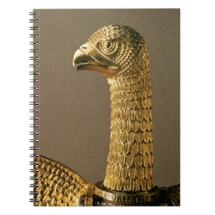 Head of an eagle, detail of 12th century ornamenta notebook
