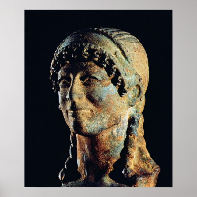 Head of an Etruscan Woman Poster (Front)