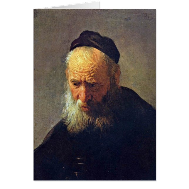 Head Of An Old Man By Circle Of Rembrandt (Front)