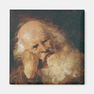 Head of an Old Man Magnet