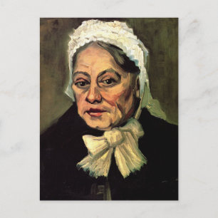 Head of an Old Woman White Cap by Vincent van Gogh Postcard
