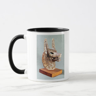 Head of Anubis, with a hinged jaw Mug