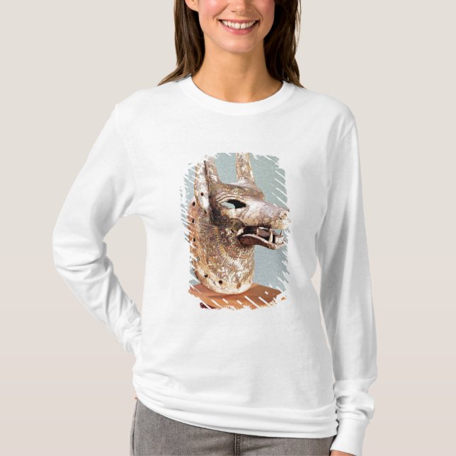 Head of Anubis, with a hinged jaw T-Shirt (Front)